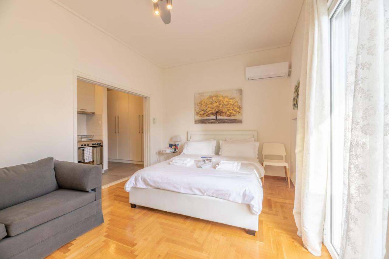 Top Sightseeing 3Rd Floor Studio On A Paved Road! أثينا المظهر الخارجي الصورة